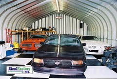 Steel Factory Mfg 25x30x16 Residential P-Series Garage RV Building Workshop Kit