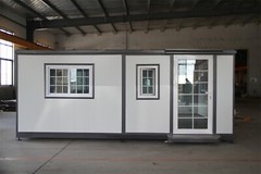 15x20x8FT Foldable Mobile Prefab House 268 ft² Prebuilt Home Matel + Aluminum