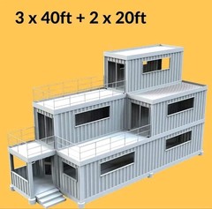 3 Story Container Home! With Sunroom or office On 3 Floor?