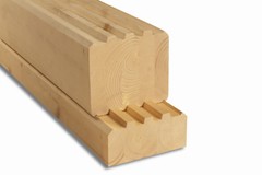 LOG HOUSE KIT #LH-105 ECO FRIENDLY WOOD PREFAB DIY BUILDING CABIN HOME MODULAR