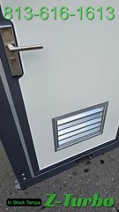New Double 2 Stall Restroom Portable Toilet Sink Bathroom Job Site Events HD