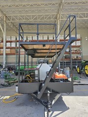 New Dron Trailer 20ft, Custom Trailers Mfr. 22ft, 24ft Spary Dron