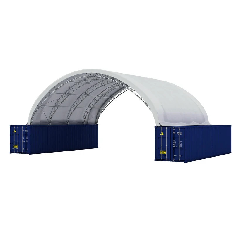 New 30’x40’x10′ Double Truss Shipping Container Shelter Heavy Duty Tent