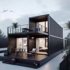 Prefab House 2 Story Container Home Modern Modular Detachable Container House