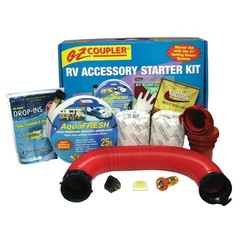 Valterra K88205 Coupler RV Accessory Starter Kit, Universal Sewer Hose, Drink…