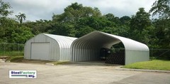 Steel Factory Mfg P25x40x16 Prefab Steel Building Kit Boat Trailer Storage NEW