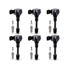 Set of 6 Ignition Coil Pack and Iridium Spark Plug 3.5 V6 Compatibl… Fast Ship
