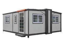 Bastone Expandable Prefab House Mobile Home Portable Container Office 16½x 20ft