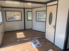 13X20ft Mobile Expandable Prefab House Tiny Home Modular House w/Bathroom Shower