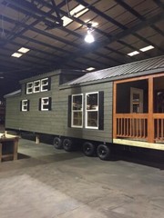 TINY HOME CABINS – CUSTOM BUILT FOR YOUR PREPPED PROPERTY- ELEGANT RUSTIC CABINS