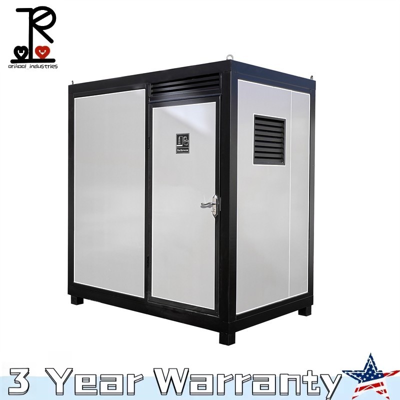 Portable Restroom with Toilet, Sink, Ventilation Fan & Lighting for Events Parks