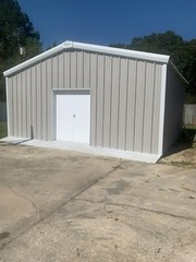 16x20x9 Steel Building SIMPSON ALL GALVALUME Metal Garage Storage Building Kit