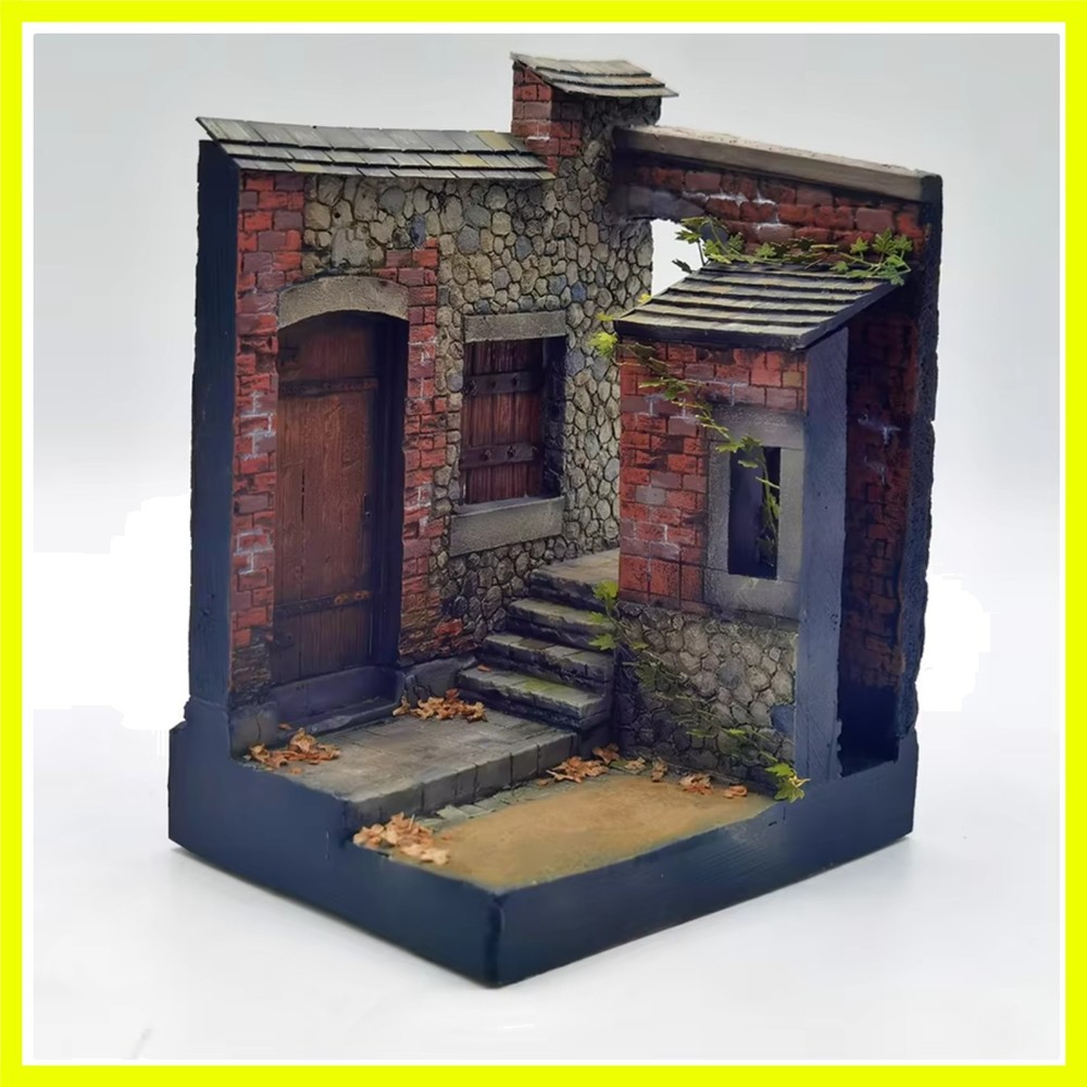 Unassembled 1/35 Length 10cm Width 7.5cm Height 12.5cm Scene Accessories Resi…
