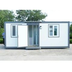 7x20ft Portable Office w/ Bedroom Toilet Shower Steel frame Lockable Entry Door