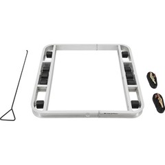 Global Industrial Aluminum Pallet Dolly with Tilt Rollers 48″ x 48″ 6000 lb.