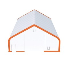 40x80x24 DUAL TRUSS *21oz PVC* Canvas Fabric Storage Building Shelter Barn Shop