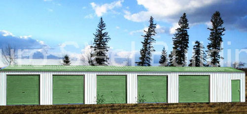 DURO Steel 15x180x8.5 Mini Self Storage Building &18-10′ by 15′ Rentals DiRECT