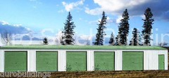 DURO Steel 15x180x8.5 Mini Self Storage Building &18-10′ by 15′ Rentals DiRECT