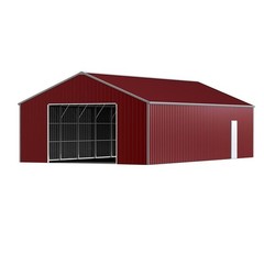 46x25x15FT Heavy-Duty Metal Garage Barn Shed Reinforced Steel Carport 1150 sq.ft