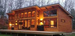 22′ x 46′ Timber Frame Cabin CNC Cut FRAME ONLY Package