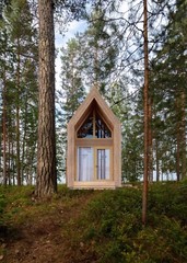 273 sg.ft СANDLE HOUSE KIT #PW-23 PREFAB DIY PLYWOOD BUILDING CABIN HOME MODULAR
