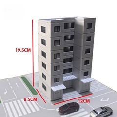 1:100 Road Street Assembly School Office Miniature Building Model Ornaments Gift