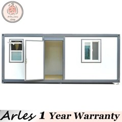 7ftx20ft Portable Office w/ Bathroom Steel Frame Double-Glazed Openable Windows