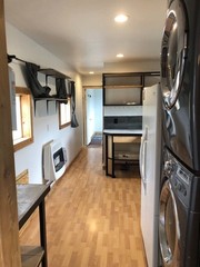 53′ Box Semi Trailer Off Grid Tiny Home or Construction Office 1 bed 1 bath