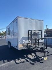 MOBILE OFFICE TRAILER 8′ x 16′ UNIT- IN STOCK