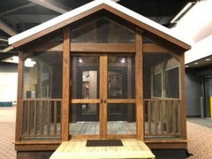 TINY HOME CABINS – CUSTOM BLT. FOR YOUR PREPPED PROPERTY – ELEGANT RUSTIC CABINS