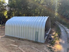25×50 Steel Frame Roof Clear Buildings Open DIY Ends Factory Direct DuroSPAN
