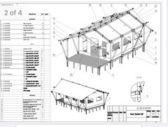 SAFARI TENT FOR GLAMPING 13’8”x21’with 6’6” porch From HORIZON lodges 7’ Walls