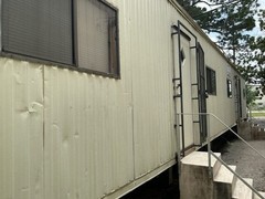 Commercial Modular Office Building Portable Singlewide Mobile Headquarters
