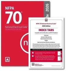 NFPA 70, National Electrical Code : 2026 Edition with tab paperback