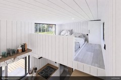 The Retreat Premium Tiny Home 377SF Towable Heated Floors $84,900 FREE SHIP