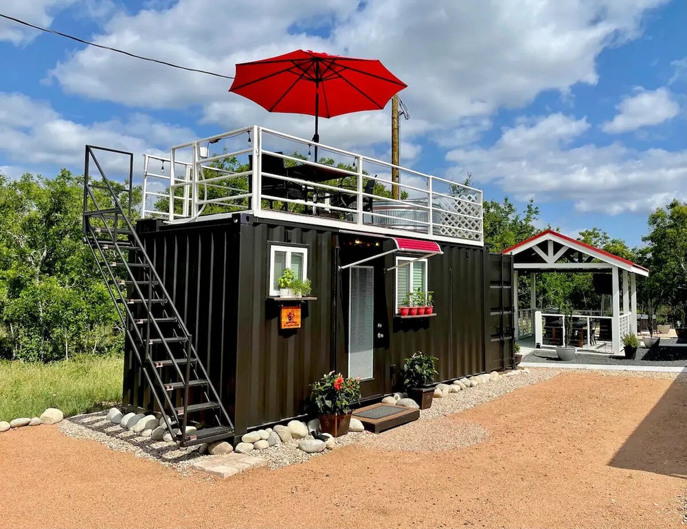 20 ft Shipping Container Home – The Dripping Springs