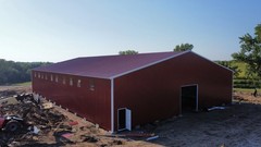 Riding Arena 80x160x14 $104,000. installed. All Steel Building