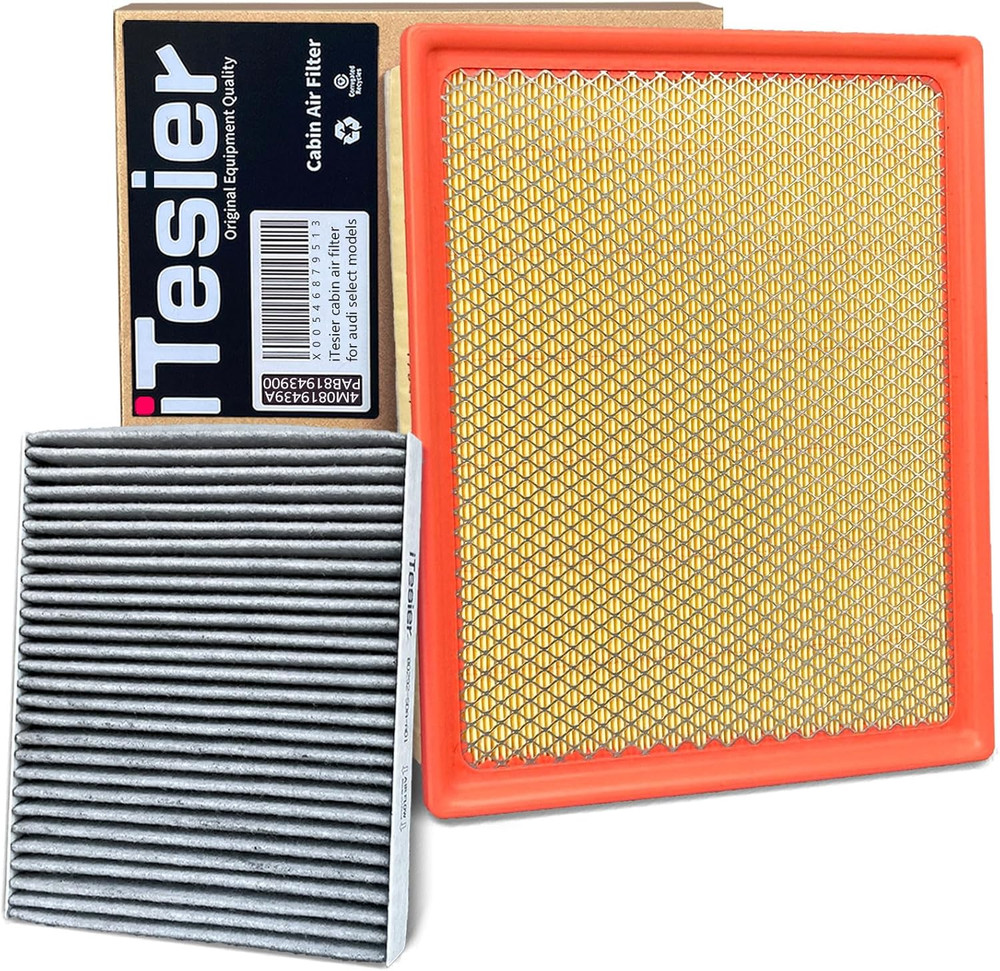 Cabin & Engine Air Filter Kit for Tacoma (2024 2025 2026) 2.4L, 4Runner (2025-20