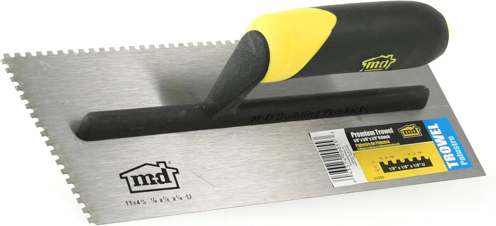 20055 1/8 In. X 1/8 In. X 1/8 In. Premium U Notch Trowel