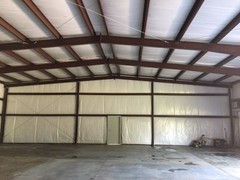40x60x16 Steel Building Kit | Rigid Frame I-Beam | Commercial Grade