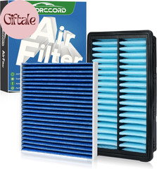 Cabin & Engine Air Filter Fit for Kia Sorento (2016-2020) 2.0L 2.4L 3.3L Activat