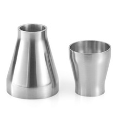 304/316 Stainless Steel Tapered Reducer Pipe Fittings Exhaust Welding Adapter