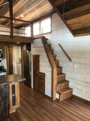 TINY HOME CABINS – CUSTOM BUILT FOR YOUR PREPPED PROPERTY- ELEGANT RUSTIC CABINS