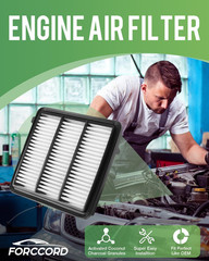 Cabin & Engine Air Filter Fit for Honda Accord 1.5L Gas 2022 2021 2020 2019 2018