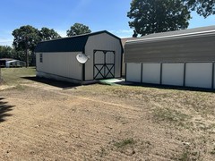 80×14 Single Wide Mobile Home 2 Car Garage & 25×10 Storage Building & Carport