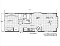 Coastal Cottages 1BR/1BA 494 sq ft FACTORY DIRECT-FLORIDA