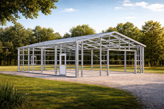 40x60x12 Steel Building DuroFORM Metal Garage Storage Shop Building Kit