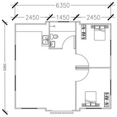 Hot Selling Mobile Prefab House Wind Resistance Modern Manufactured Homes