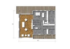 PREFAB TIMBER FRAME KIT ENGINEERED WOOD HOUSE DIY BUILDING CABIN HOME GLULAM GLT