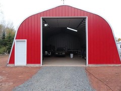 25x20x14 DIY DuroSPAN Steel Off Grid Homestead Barn Open Ends Factory DiRECT